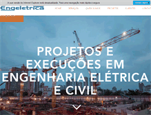 Tablet Screenshot of engeletricasul.com.br